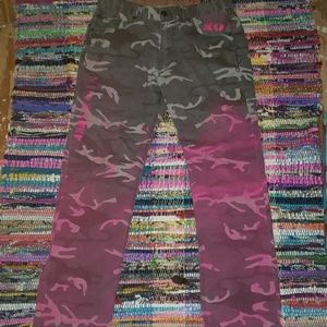 Custom Pink Camo Low Rise